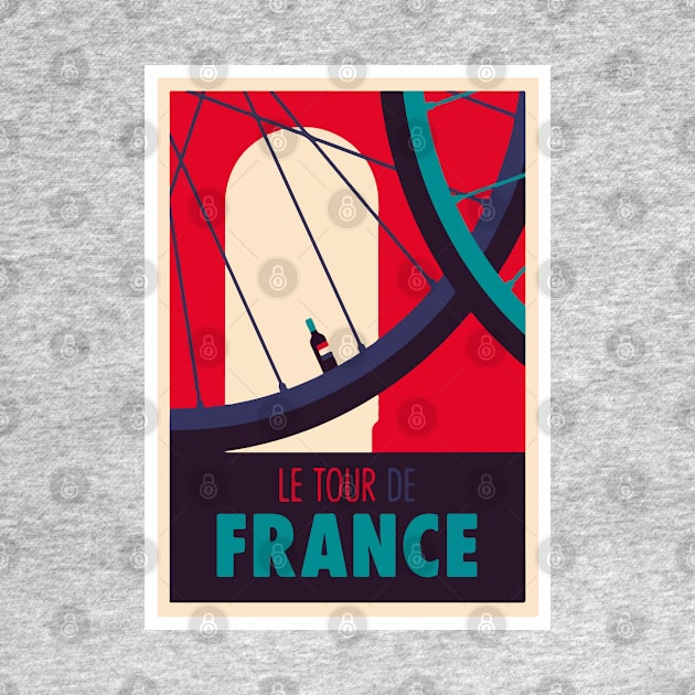 Cycling Le Tour De France by inkstyl